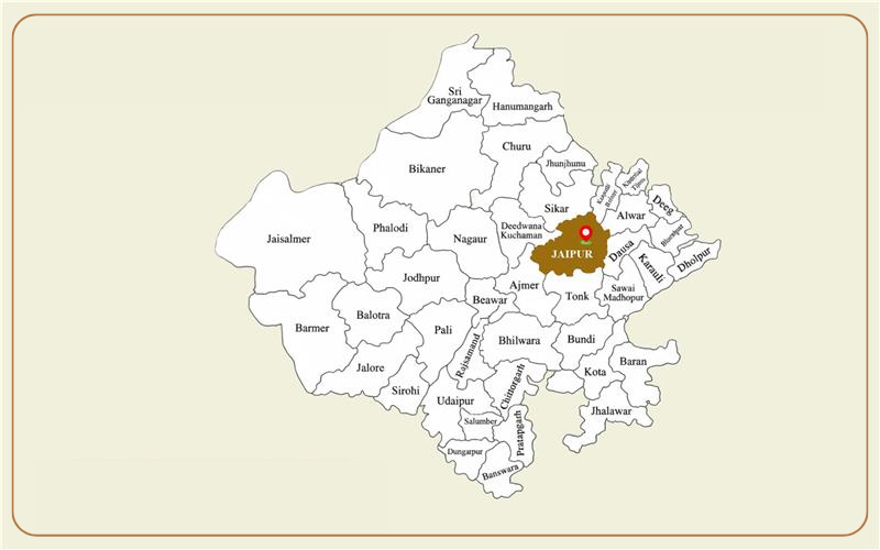 rajasthan rto map